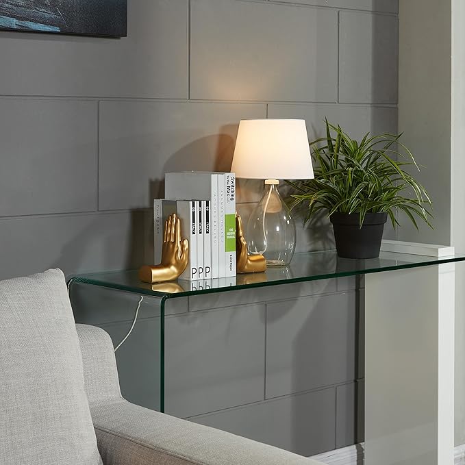 Danya B. Contemporary Accent Book Shelf Decor - Hands Sculpture Bookend Set of 2 (Silver)-Ruum Studio Home