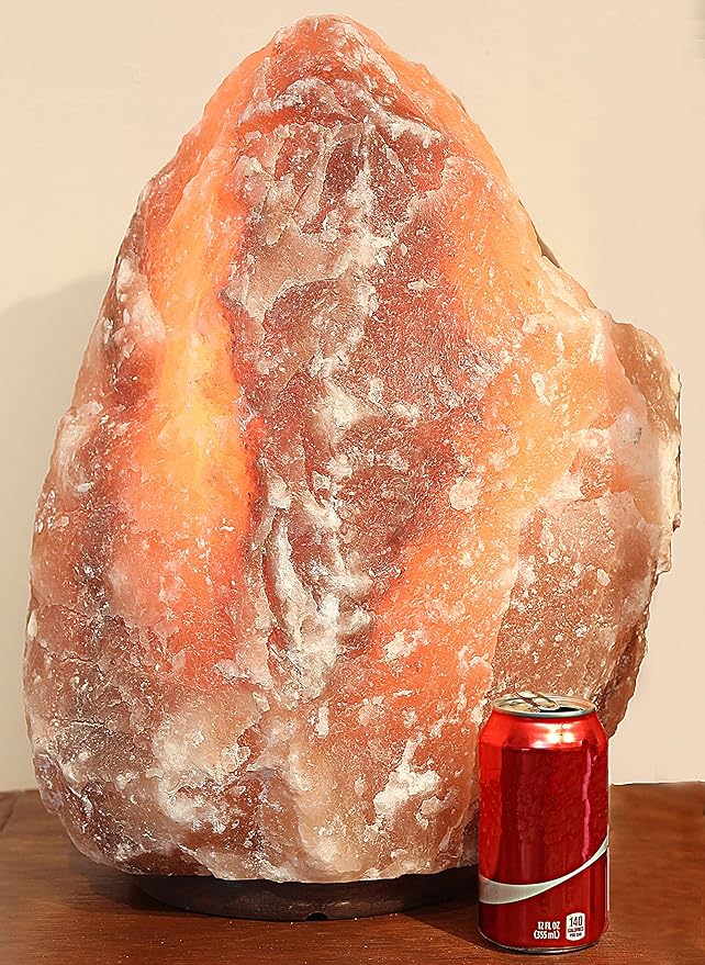 Giant Natural Himalayan Crystal Rock Salt Lamp 105~115 lbs-Ruum Studio Home