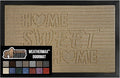 GORILLA GRIP 100% Waterproof All-Season WeatherMax Doormat, 47x35, US Designed Natural Rubber, Stain and Fade Resistant, Low Profile Indoor Outdoor Door Mats, Easy Clean Patio Mat, Home Sweet Home-Ruum Studio Home
