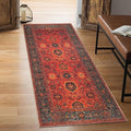 Keen Home Design 2x12 Rug - Machine Washable Runner with Non-Slip Backing, Ideal for Hallway, Entryway, Kitchen, Laundry Room - Vintage, Easy Clean, Durable, Low Pile Rug - (2'6" x 12')-Ruum Studio Home