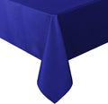 sancua Square Tablecloth - 54 x 54 Inch - Stain and Wrinkle Resistant Washable Polyester Table Cloth, Decorative Fabric Table Cover for Dining Tables, Buffet Parties and Camping, Blue-Ruum Studio Home