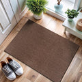 CAMILSON Easy Jute Rug 2x3, Indoor Outdoor Brown Color Fiber Area Rugs for Living Room and Kitchen Rug, Solid Boho Woven Design, Easy-Cleaning, Washable Outside Carpet Alfombras (2 x 3)-Ruum Studio Home