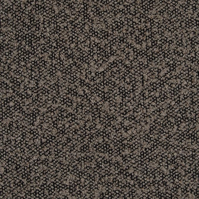 HomePop Modern Storage Bench with Wood Legs Home Décor|Bench with Storage for Living Room & Bedroom - Dark Brown Boucle-Ruum Studio Home