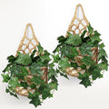 2PK Wall Planters for Indoor Plants, Macrame Plant Hanger | Wall Planter, Plant Hanger, Hanging Planter (2PK, for 6 inch Pot)-Ruum Studio Home
