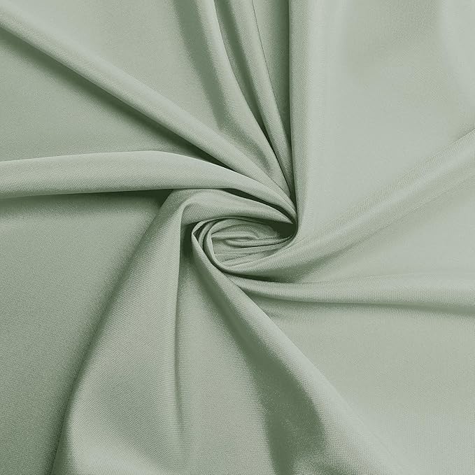 sancua Rectangle Tablecloth - 60 x 84 Inch - Stain and Wrinkle Resistant Washable Polyester Table Cloth, Decorative Fabric Table Cover for Dining Tables, Buffet Parties and Camping, Sage Green-Ruum Studio Home