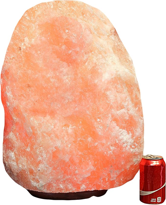 Giant Natural Himalayan Crystal Rock Salt Lamp 125~135 lbs-Ruum Studio Home