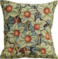Charlotte Home Furnishings Throw Pillow Covers, Decorative Boho Pillow Covers for Couch, Living Room, Orange Tree Square Cushion Cases 18x18 in, European Cotton Jacquard Woven for Cozy Bedroom Decor-Ruum Studio Home