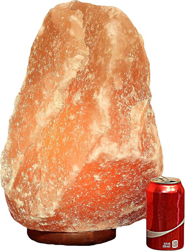 Giant Natural Himalayan Crystal Rock Salt Lamp 60~70 lbs-Ruum Studio Home