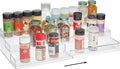 SIMPLEMADE 3-Tier Spice Rack Organizer - Versatile Storage Shelf for Kitchen, Bathroom, Bedroom & Office, Set of 1, Expandable Clear-Ruum Studio Home