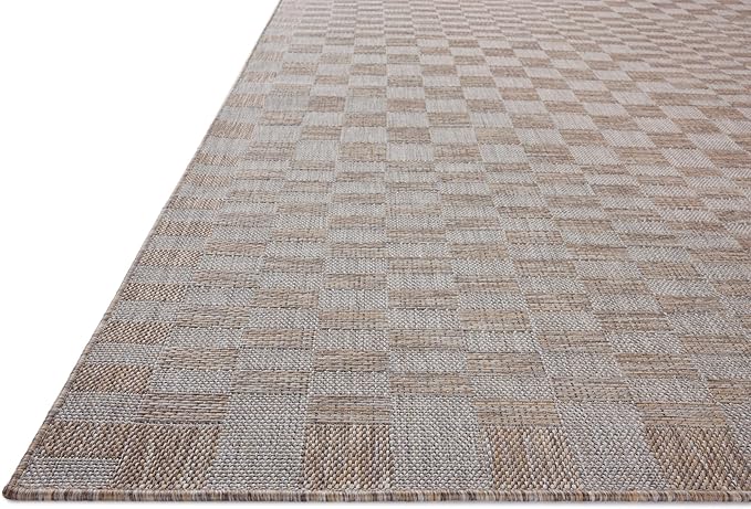 Loloi Amber Lewis Topanga Collection TOP-03 Natural/Dove 7'-10" x 10' Indoor/Outdoor Area Rug-Ruum Studio Home