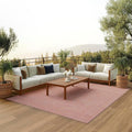 Nourison Home Positano Indoor/Outdoor Rainbow 7' x 10' Area Rug, Easy Cleaning, Non Shedding, Bed Room, Living Room, Dining Room, Backyard, Deck, Patio (7x10)-Ruum Studio Home