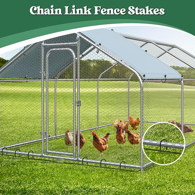 12 inches 12-Pack Trampoline Stakes Anchors High Wind Stake Heavy Duty U Hooks for Ground Lawn Garden Yard Stakes for Decorations Swing Set Shed-Ruum Studio Home
