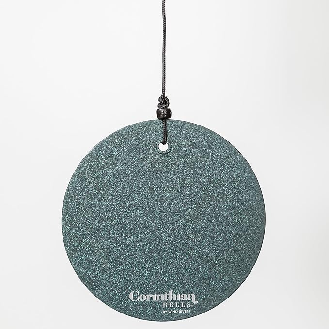 Corinthian Bells by Wind River – 30 inch Green Wind Chime for Patio, Backyard, Garden, and Outdoor Decor (Aluminum Chime) Made in The USA-Ruum Studio Home