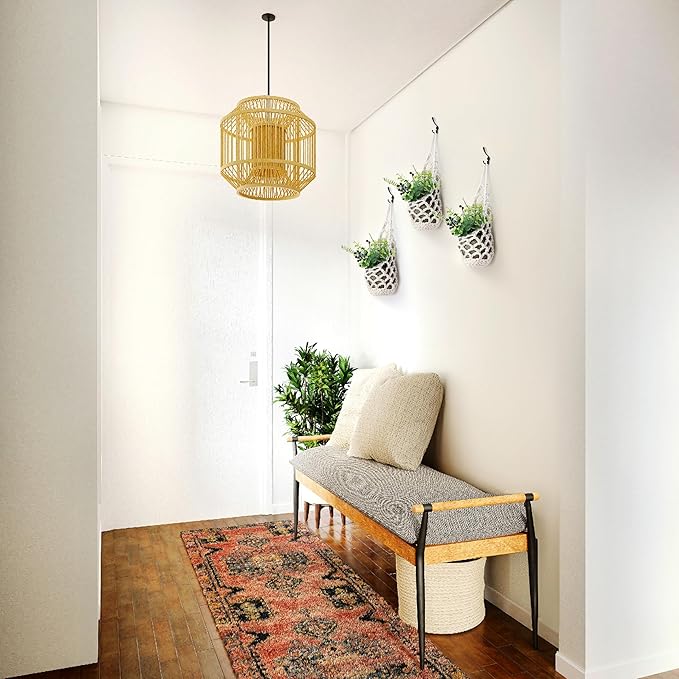 3PK Wall Planters for Indoor Plants, Macrame Plant Hanger | Wall Planter, Plant Hanger, Hanging Planter (3PK, for 4 inch Pot)-Ruum Studio Home