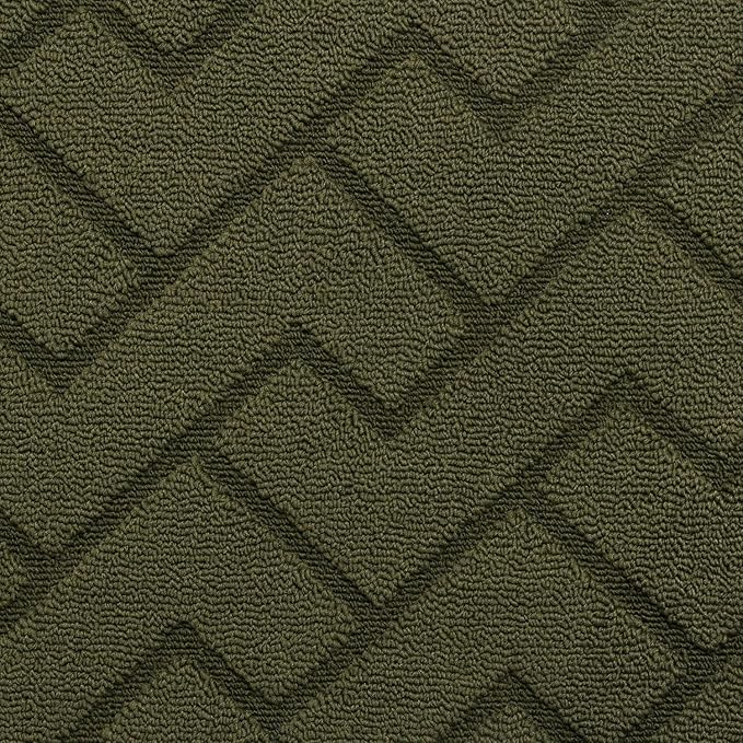 hicorfe Indoor Door Mat,Non Slip Door Mats,32"x48" Front Back Door Mat Rubber Backing,Absorbent Resist Dirt Entrance Inside Floor Mats for Entryway Washable Low-Profile(Oliver Green)-Ruum Studio Home