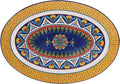 Bico Havana Ceramic 16 inch Oval Platter, Microwave & Dishwasher Safe-Ruum Studio Home