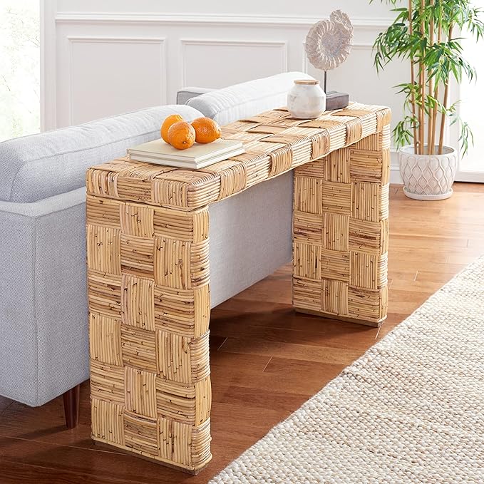 Safavieh Home Collection WIK6502 Console, Natural-Ruum Studio Home