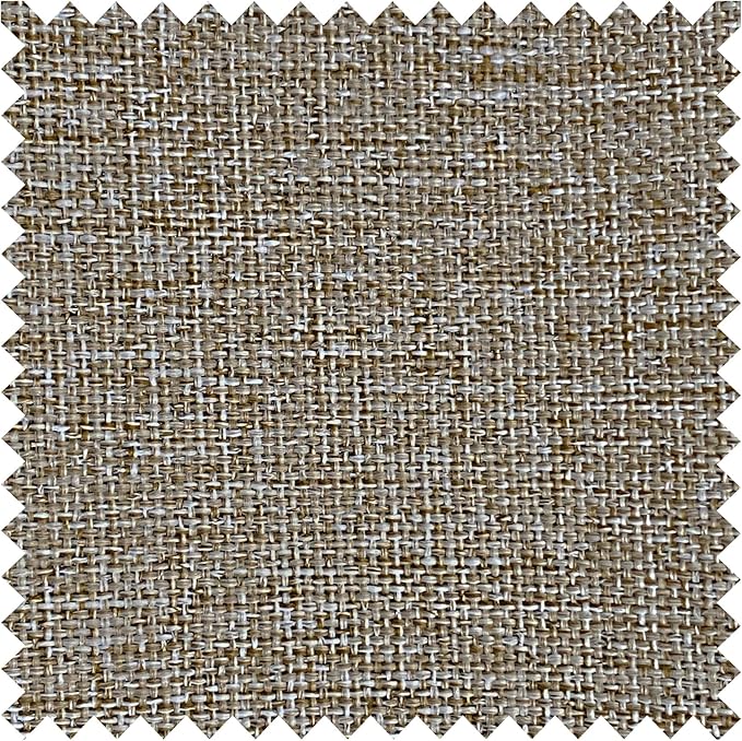 Macochico Taupe 100% Blackout Linen Curtains 96 Inches Long Pinch Pleated Curtains for Bedroom Living Room Nursery Farmhouse Insulated Sound Reducing Drapery with Tieback 84”Wx96”L 1 Panel-Ruum Studio Home