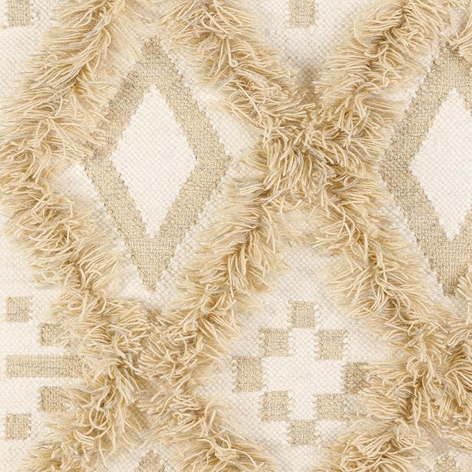 Mark&Day Wall Hanging, Windigsteig Coastal Farmhouse Khaki Tapestry Wall Hanging for Living Room, Bedroom, Office or Kitchen (48"H x 24"W)-Ruum Studio Home