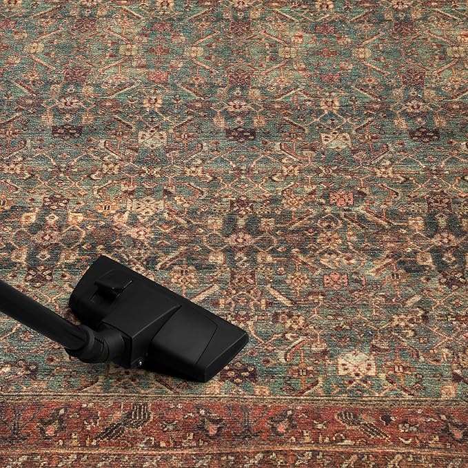 Keen Home Design 3x5 Rug - Machine Washable Entry Rug with Non-Slip Backing, Ideal for Enteryway, Kitchen, Bathroom, Laundry Room - Vintage, Easy Clean, Durable, Low Pile Rug - (3' x 5')-Ruum Studio Home