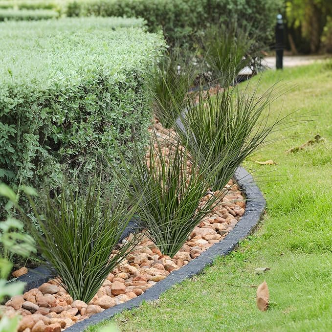 16PCS 17.3" Fake Plants Artificial Wheat Grass Greenery Plastic Plants Fake Grass Artificial Plants for Outdoor Decor Artificial Grass Plant with Greenery Stems for Indoor Home Decoration-Ruum Studio Home