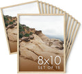 Haus and Hues 8x10 Natural Oak Wood Picture Frames Set of 15 - Premium Bulk Picture Frames 8x10 Bundle - Elegant Gallery Wall Frame Set for Posters, Art Display - Ideal for Wall Decor in Home & Office-Ruum Studio Home