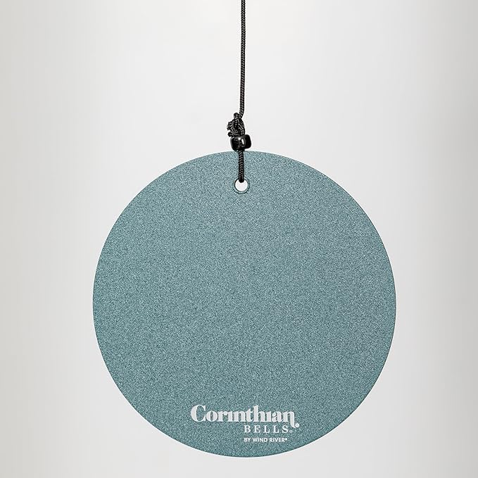 Corinthian Bells by Wind River - 36 inch Patina Green Wind Chime for Patio, Backyard, Garden, and Outdoor Decor (Aluminum Chime) Made in The USA-Ruum Studio Home
