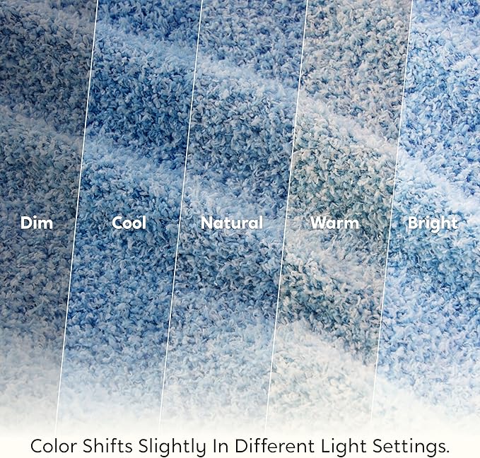 Joiedomi Twin Blanket for Couch Bed Sofa, Blue Knitted Blankets Gifts for Women Mom Girls, Cozy Cute Soft Throw Home Room Decor Aesthetic for Women Mothers Birthday Gifts 60x80 Inches-Ruum Studio Home