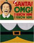 Gertmenian Paramount The Elf Coir Doormat - 2x3 Welcome Mat (2-Pack), Ideal for High Traffic Areas in Front Door, Garage, Entryway - OMG/Costume, 80025-Ruum Studio Home