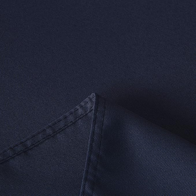 sancua Rectangle Tablecloth - 54 x 108 Inch - Stain and Wrinkle Resistant Washable Polyester Table Cloth, Decorative Fabric Table Cover for Dining Tables, Buffet Parties and Camping, Navy-Ruum Studio Home