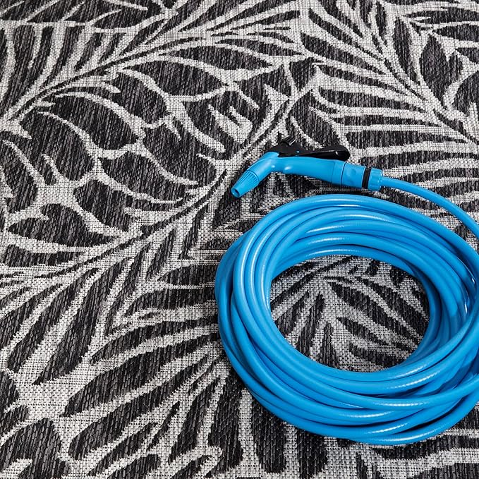 Keen Home Design Terrace Outdoor Runner Rug - 2x8 Washable Indoor/Outdoor Rug for Patio, Kitchen, Balcony, Beach, Garden, Deck and Porch, Size: 2'2"x7'7"-Ruum Studio Home