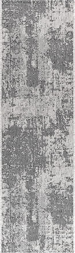 Keen Home Design Terrace Outdoor Runner Rug - 2x10 Washable Indoor/Outdoor Rug for Patio, Kitchen, Balcony, Beach, Garden, Deck and Porch, Size: 2'2"x9'11"-Ruum Studio Home
