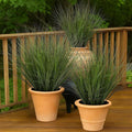48PCS Fake Plants Artificial Wheat Grass Greenery Plastic Plants Fake Grass Artificial Plants for Outdoor Decor Artificial Grass Plant with Greenery Stems for Indoor Home Decoration 26.4"-Ruum Studio Home