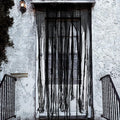 Sfcddtlg 4 Pcs Halloween Black Doorway Curtain- 65 x 39 Inch Creepy Door Curtain Decorations- Scary Spooky Cloth for Halloween Party Haunted House Decoration-Ruum Studio Home