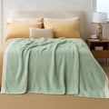 Joiedomi Twin Blanket for Couch Bed, Sage Green Knitted Blankets Gifts for Women Mom Girls, Cozy Cute Soft Throw Home Room Decor Aesthetic for Women Mothers Birthday Gifts 60x80 Inches-Ruum Studio Home