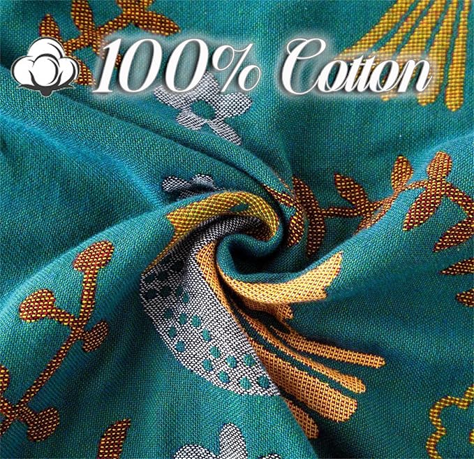 Cotton Throw Blanket 100% Muslin for Couch Bed 80''x 90'' Farmhouse Blanket 4-Layer Summer Blankets Boho Quilt Decor for All Seasons Cozy Soft Lightweight Knitted Warm Blanket Gifts for Women-Ruum Studio Home