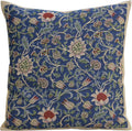 Charlotte Home Furnishings Throw Pillow Covers 16x16 in, Royal Blue Decorative Couch Pillow Covers, Boho Decor European Tapestry Cushion Cases, Living Room Cozy Home Decor, Jacquard Woven Soft Cotton-Ruum Studio Home