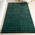 nuLOOM Jeni Checkered 2'6" x 8' Machine Washable Runner Rug for Living Room Bedroom Dining Room Entryway Hallway Kitchen, Hunter Green-Ruum Studio Home