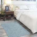 Nourison Positano Indoor/Outdoor Aqua 3' x 5' Area Rug, Easy Cleaning, Non Shedding, Bed Room, Living Room, Dining Room, Backyard, Deck, Patio (3x5)-Ruum Studio Home