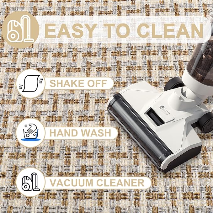 LEKEEPGO Door Mat Indoor Entrance 17"x29", Absorbent Indoor Door Mat, Non Slip Rubber Backing Inside Door Mats, Washable Floor Mat, Low-Profile Doormat for Front Door, Entryway, Entrance, Grey-Ruum Studio Home