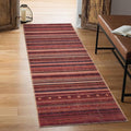 Keen Home Design 2x12 Rug - Machine Washable Runner with Non-Slip Backing, Ideal for Hallway, Entryway, Kitchen, Laundry Room - Vintage, Easy Clean, Durable, Low Pile Rug - (2'6" x 12')-Ruum Studio Home
