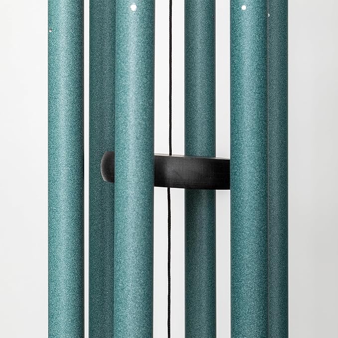 Corinthian Bells by Wind River - 30 inch Patina Green Wind Chime for Patio, Backyard, Garden, and Outdoor Decor (Aluminum Chime) Made in The USA-Ruum Studio Home