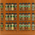Simple Houseware 30 Spice Gripper Cabinet Holder - 6 Strips, Holds 30 Jars-Ruum Studio Home