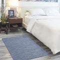 Nourison Positano Indoor/Outdoor Navy Blue 3' x 5' Area Rug, Easy Cleaning, Non Shedding, Bed Room, Living Room, Dining Room, Backyard, Deck, Patio (3x5)-Ruum Studio Home