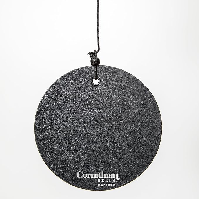Corinthian Bells by Wind River - 30 inch Black Wind Chime for Patio, Backyard, Garden, and Outdoor Decor (Aluminum Chime) Made in The USA-Ruum Studio Home