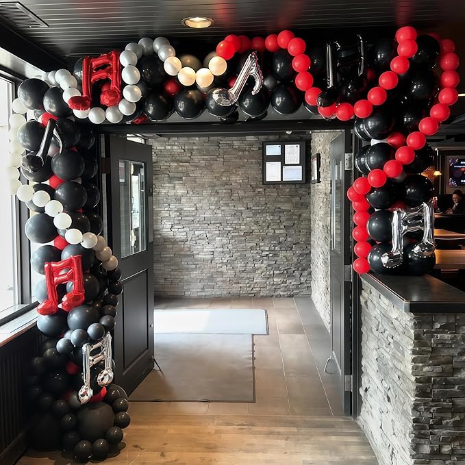 Red Link Balloons, 60PCS 6 Inch Small Red Quick Linking Balloons for Making Balloon Wall Heart Arch, Tails Balloon for Wedding Birthday Baby Shower Valentine's Proposal Anniversary Party Decorations-Ruum Studio Home