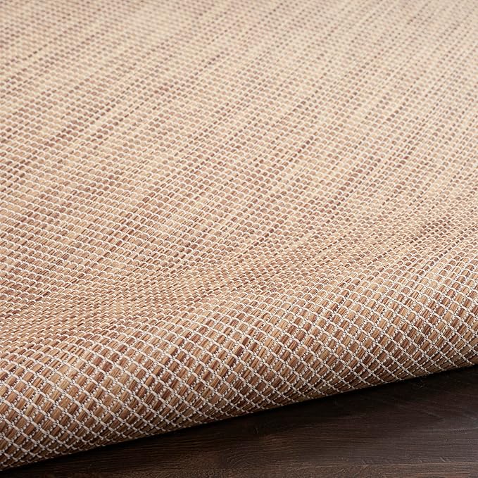 Nourison Home Positano Indoor/Outdoor Jute 9' x 12' Area Rug, Easy Cleaning, Non Shedding, Bed Room, Living Room, Dining Room, Backyard, Deck, Patio (9x12)-Ruum Studio Home