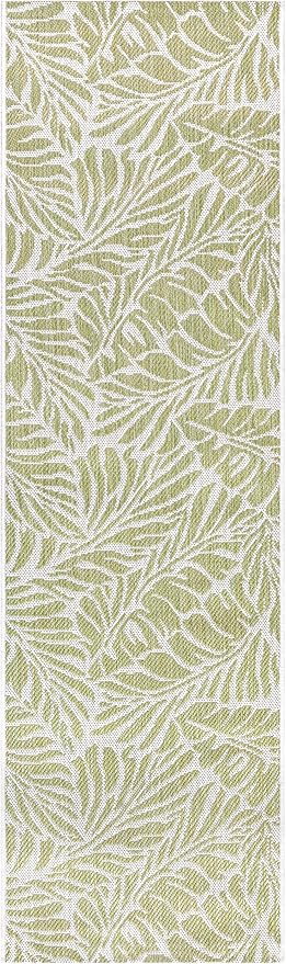 Keen Home Design Terrace Outdoor Runner Rug - 2x10 Washable Indoor/Outdoor Rug for Patio, Kitchen, Balcony, Beach, Garden, Deck and Porch, Size: 2'2"x9'11"-Ruum Studio Home