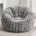 Hobestluk Bean Bag Chair Oversized Bean Bag Chair for Adults Donut-Shaped Large Bean Bag with Spacious Design for Living Room Bedroom or Reading Nook (Bubble Grey)-Ruum Studio Home