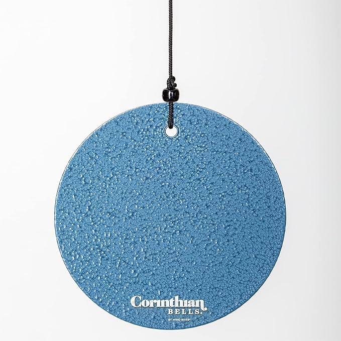 Corinthian Bells by Wind River - 30 inch Sky Blue Wind Chime for Patio, Backyard, Garden, and Outdoor Decor (Aluminum Chime) Made in The USA-Ruum Studio Home